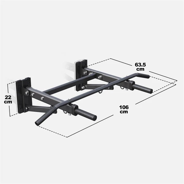 Sulankstomas 4-in-1 sieninis prisitraukimų skersinis