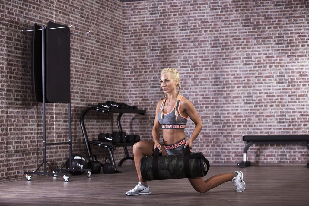 Fitnessbag smėlio maišas su kamufliažiniu raštu