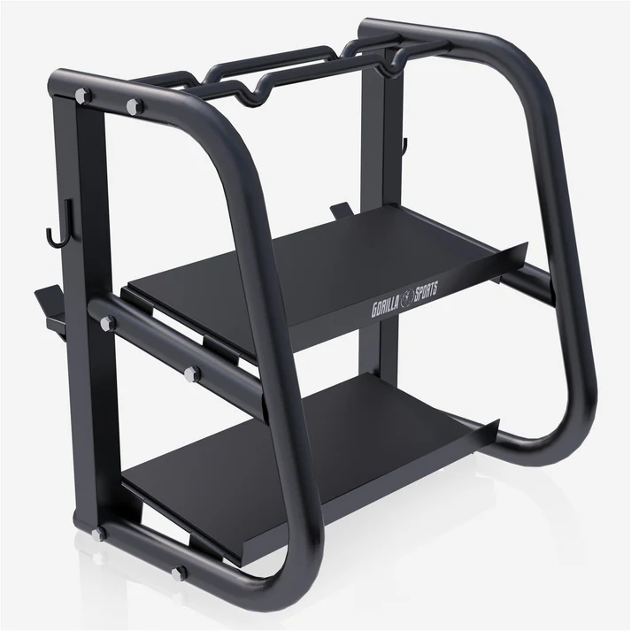 2 lygių hantelių stovas max 300 kg
