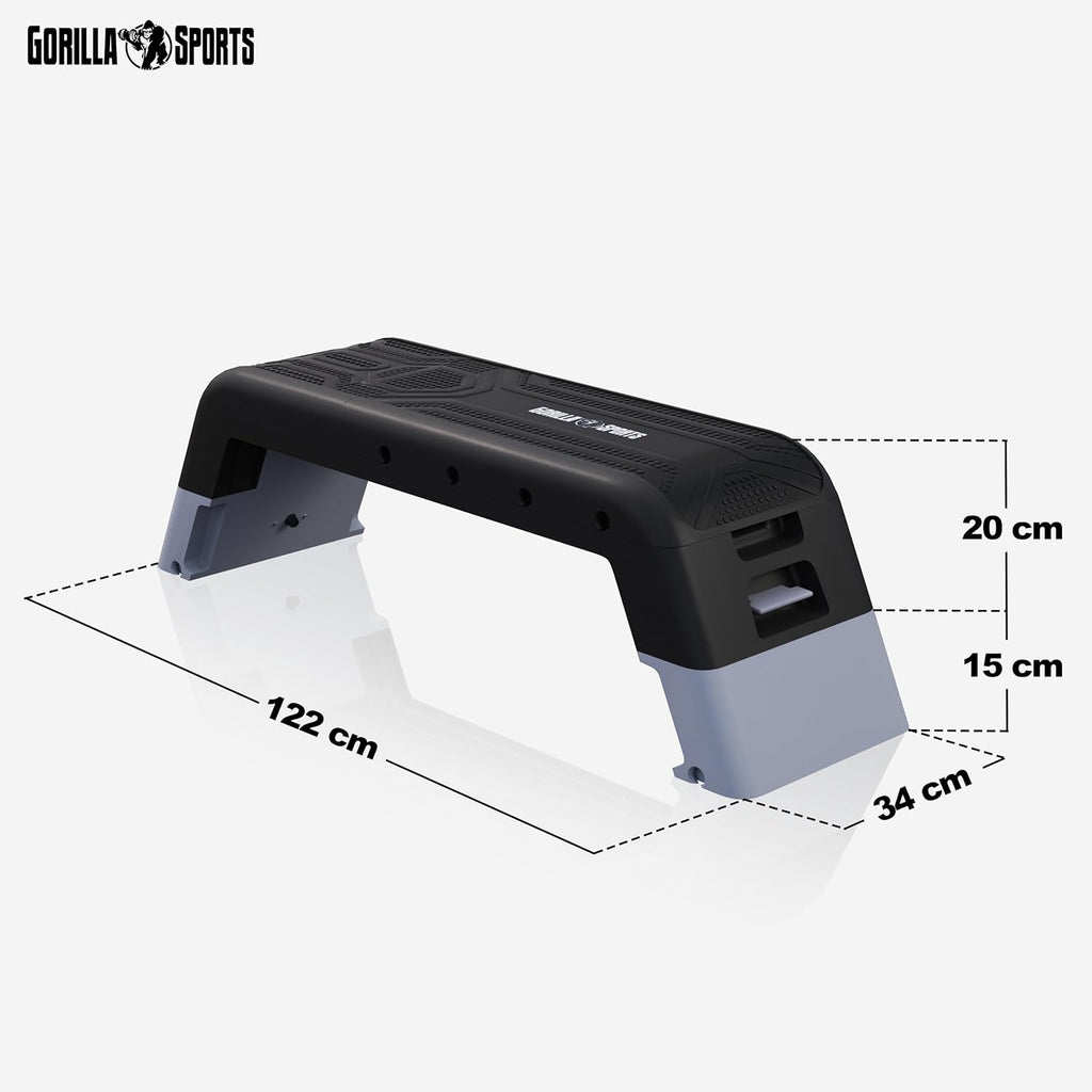 Reguliuojamo aukščio aerobika deck / STEP platforma
