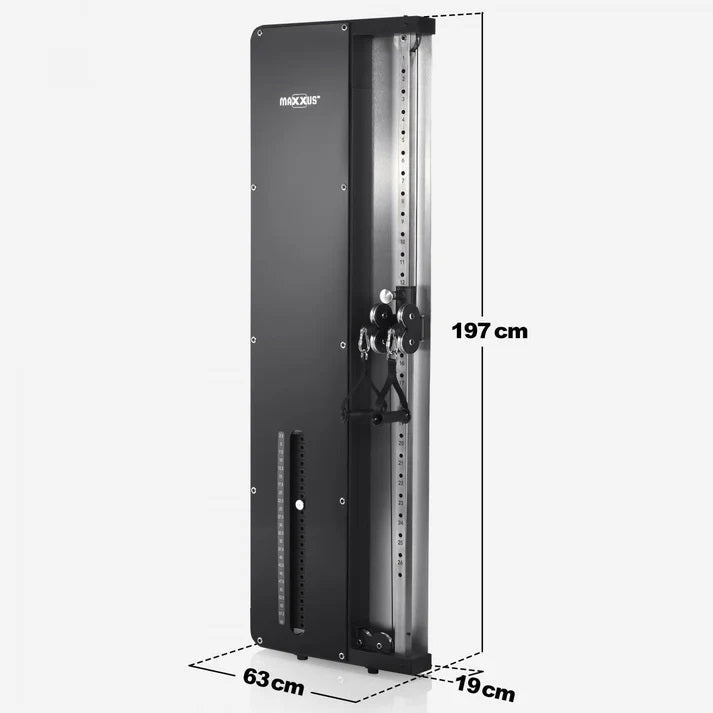SmartGym H1 sieninė skriemulių sistema su 60 kg svorių bloku