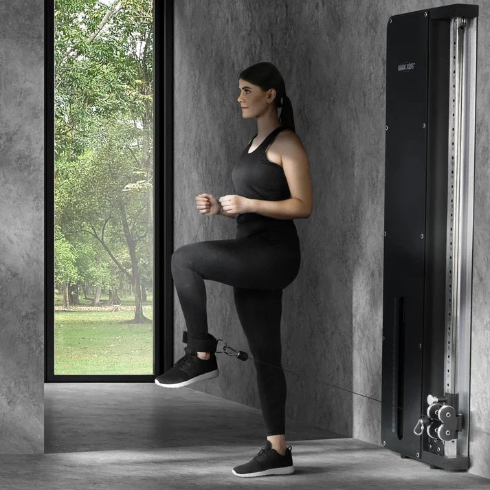 SmartGym H1 sieninė skriemulių sistema su 60 kg svorių bloku