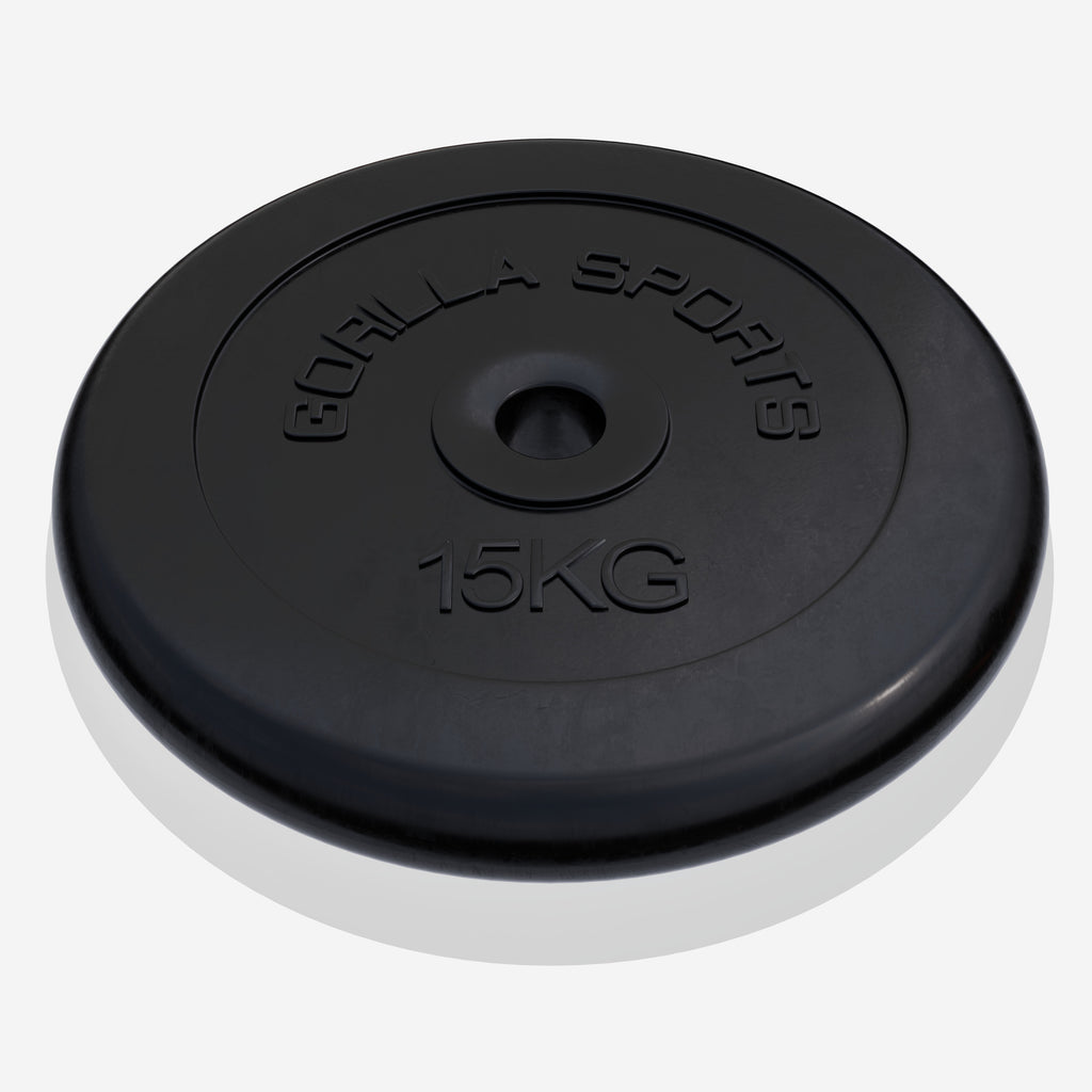 Guma dengtas svorio diskas 15 kg 30 mm