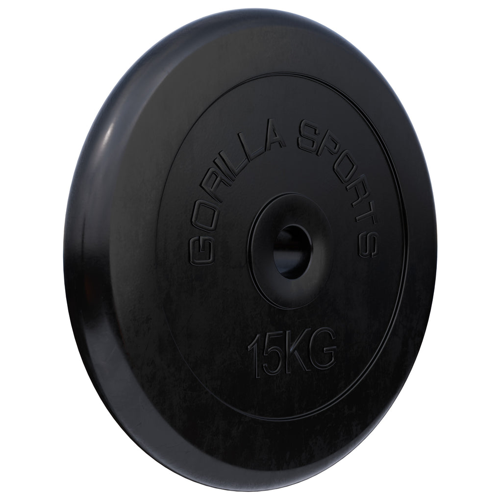 Guma dengtas svorio diskas 15 kg 30 mm
