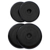 Guminiai svorių diskai 2 x 5 kg + 2 x 10 kg, 30 mm