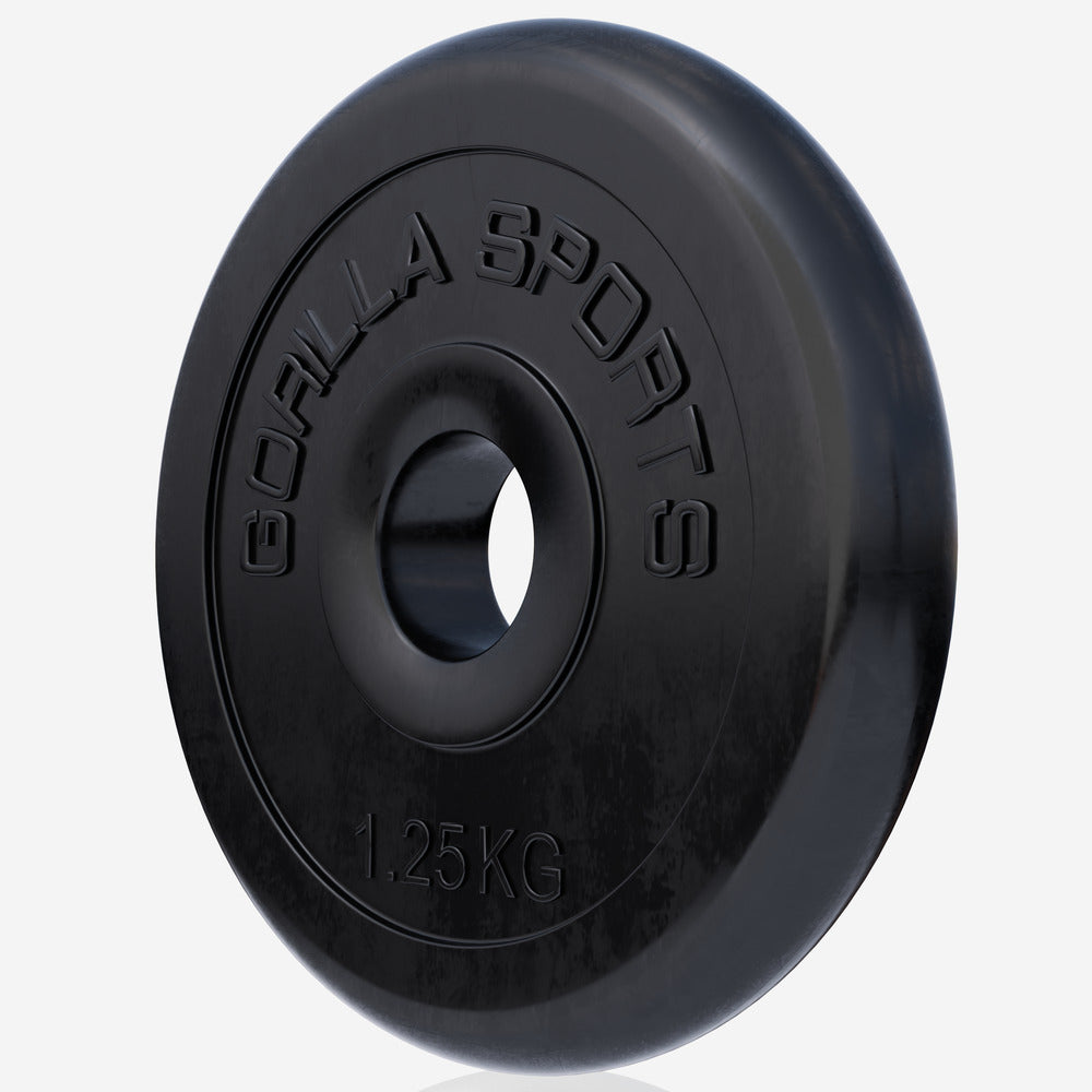 Guma dengtas svorio diskas 1,25 kg, 30 mm