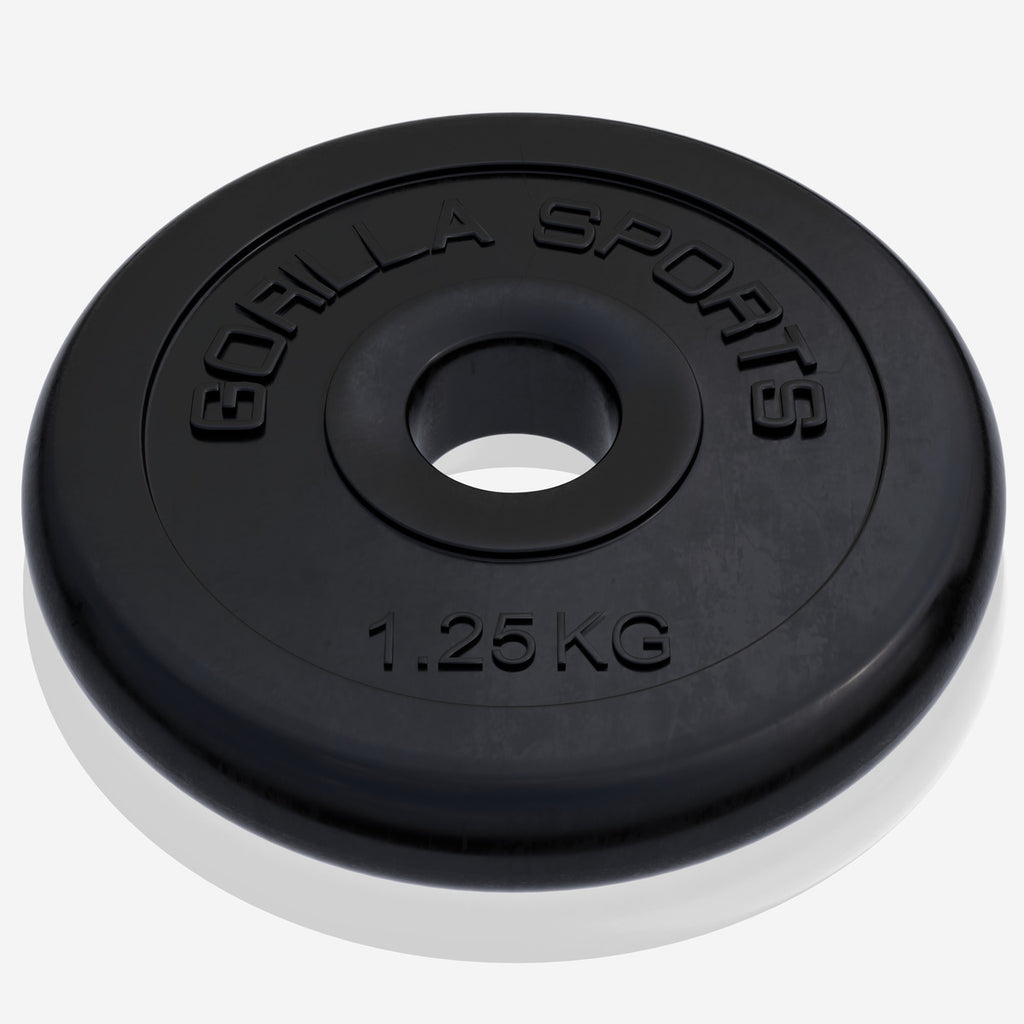 Guma dengtas svorio diskas 1,25 kg, 30 mm