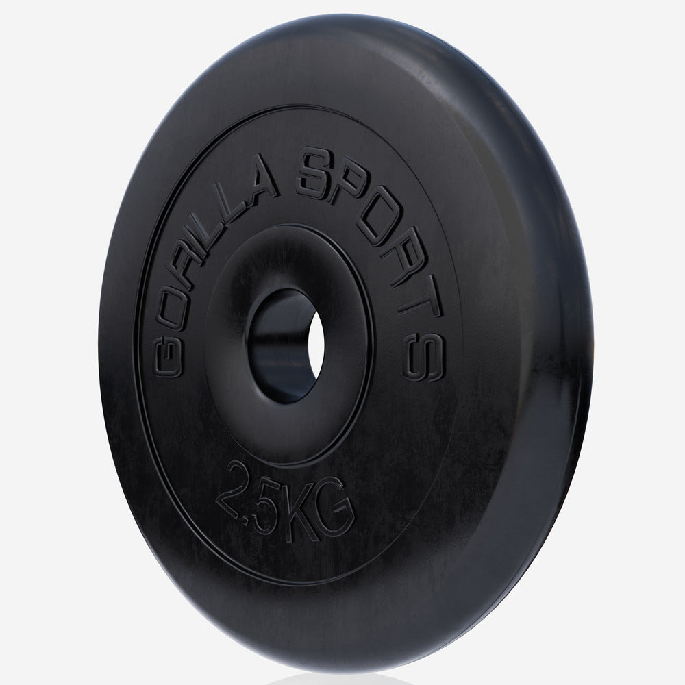 Guma dengtas svorio diskas 2,5 kg, 30 mm