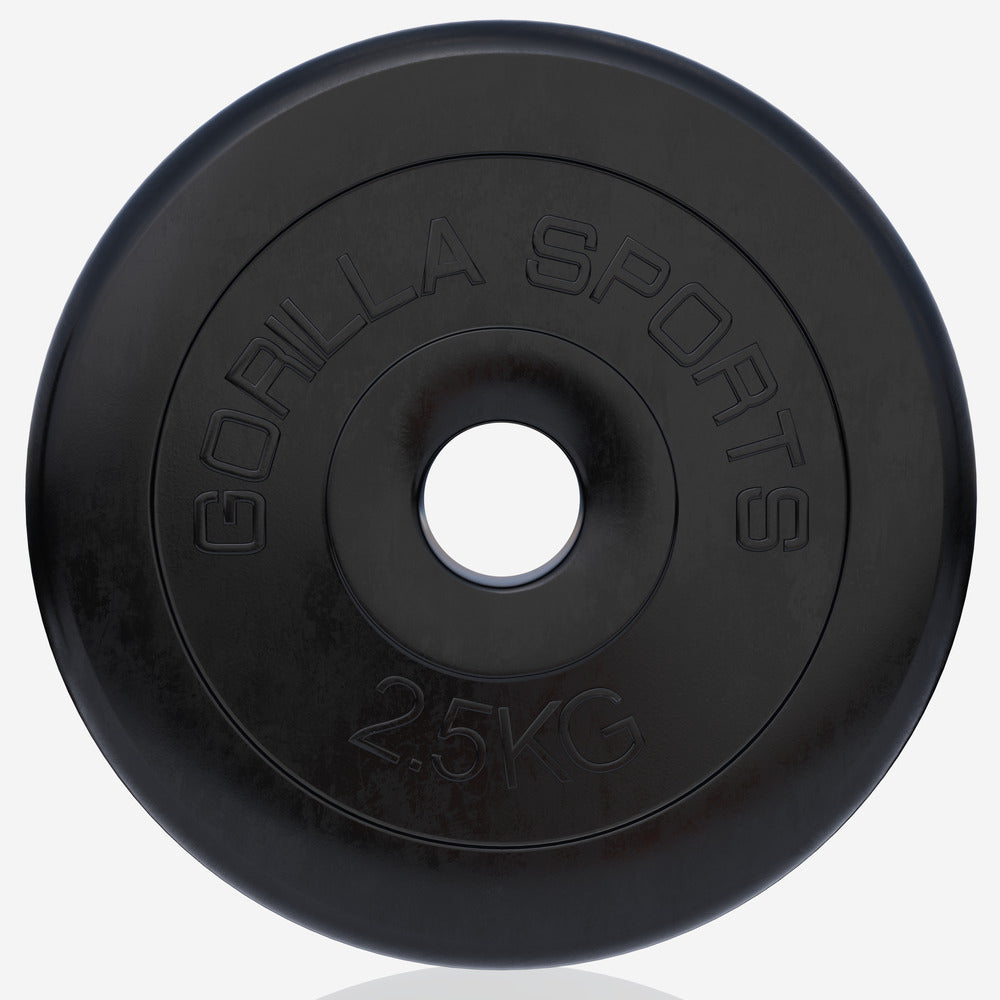 Guma dengtas svorio diskas 2,5 kg, 30 mm