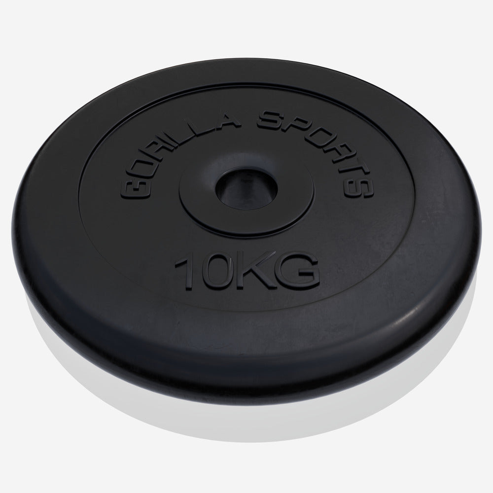 Guma dengtas svorio diskas 10 kg 30 mm
