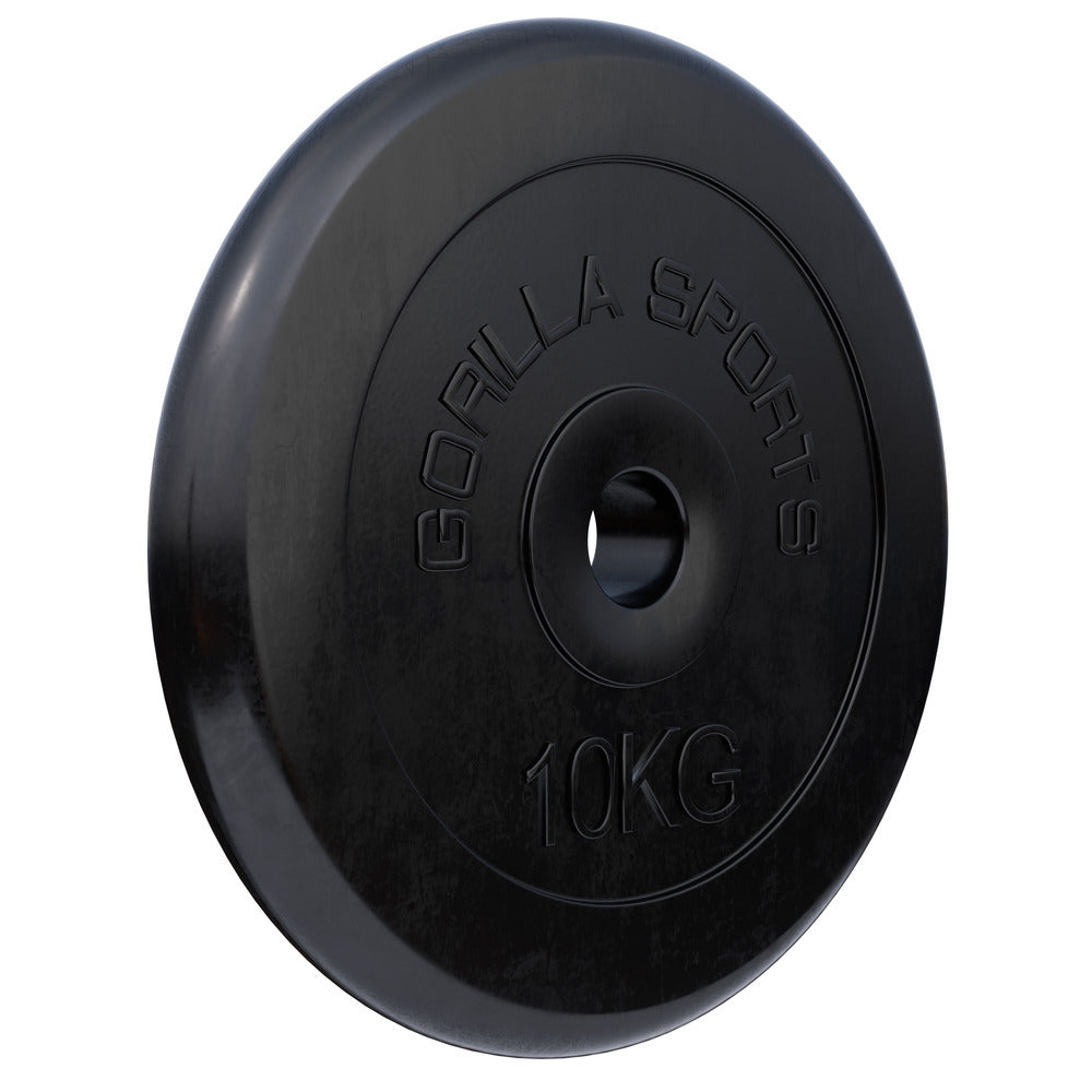 Guma dengtas svorio diskas 10 kg 30 mm