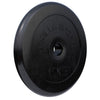 Guma dengtas svorio diskas 10 kg 30 mm