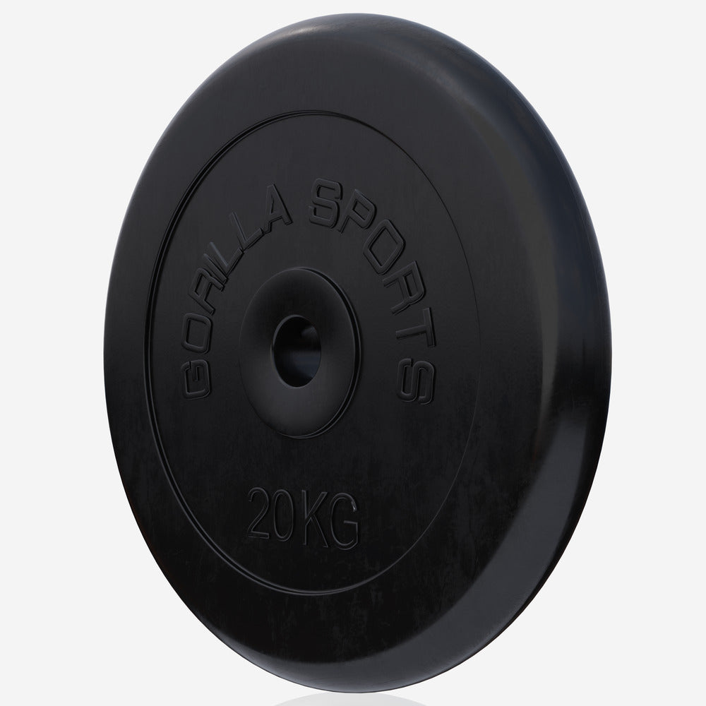 Guma dengtas svorio diskas 20 kg, 30 mm