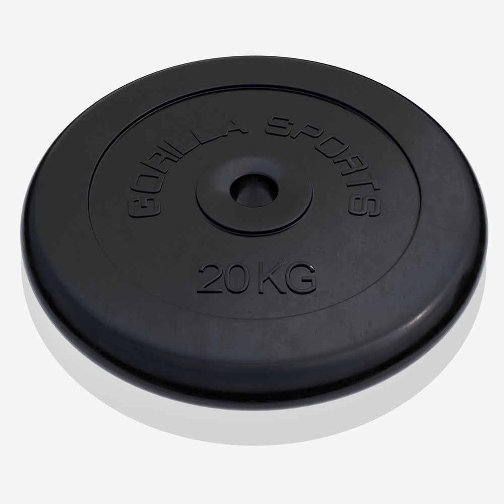 Guma dengtas svorio diskas 20 kg, 30 mm