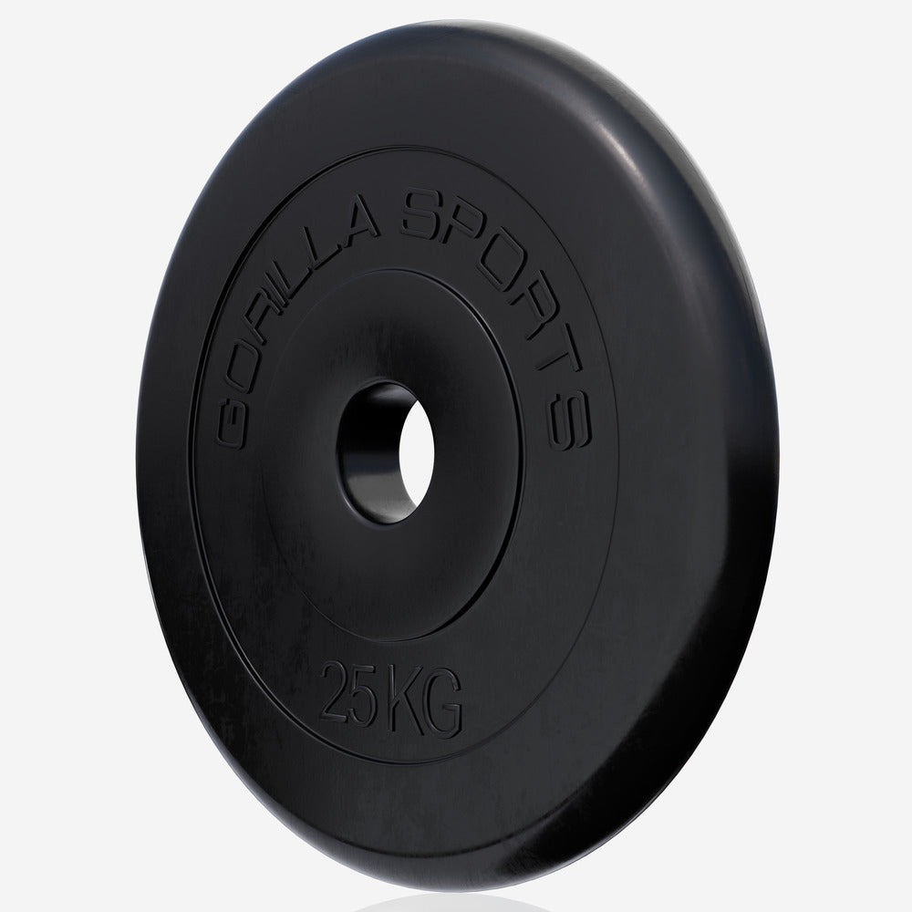 Guma dengtas svorio diskas 25 kg 30 mm