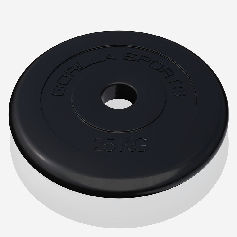 Guma dengtas svorio diskas 25 kg 30 mm