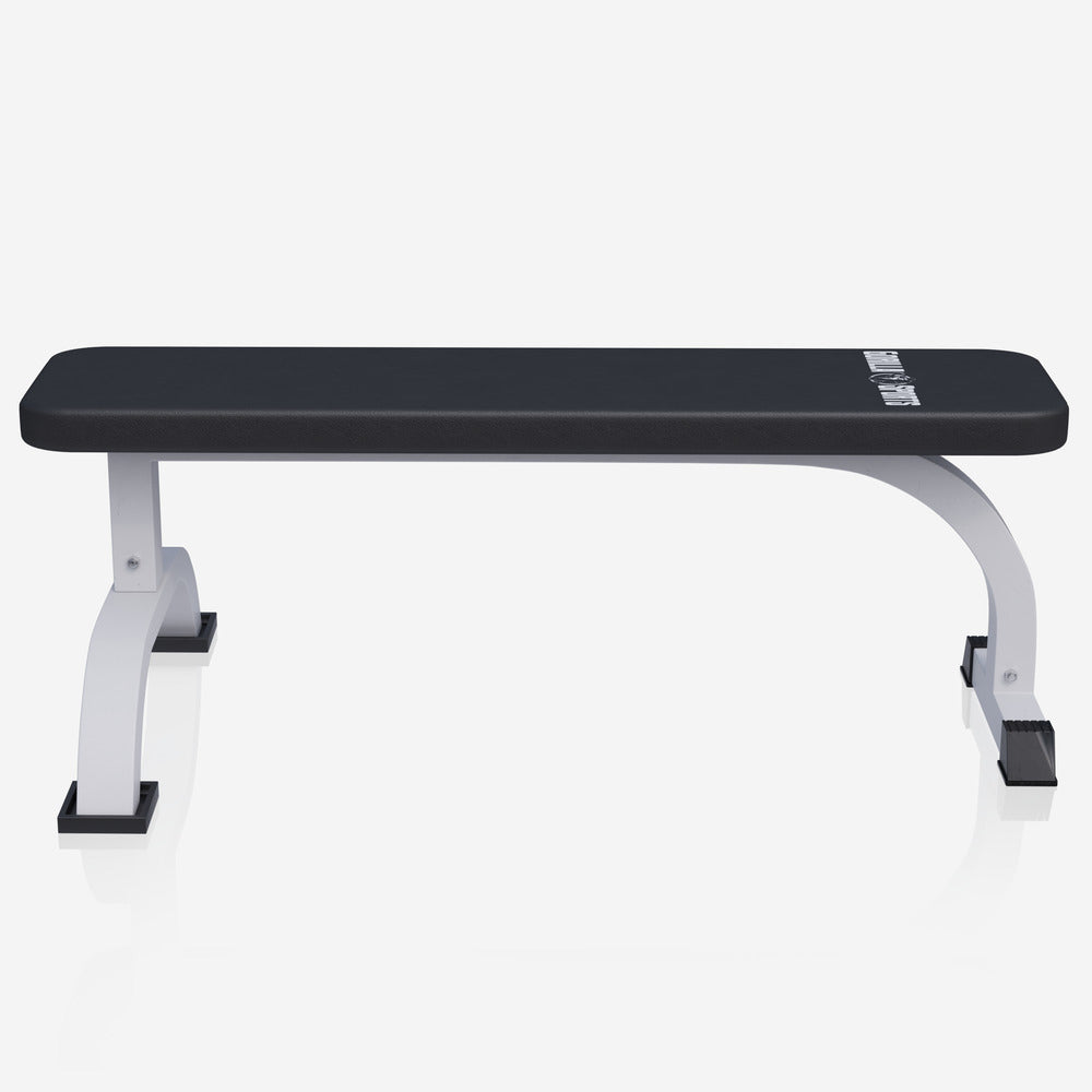 Horizontalus suoliukas max 250 kg, baltas