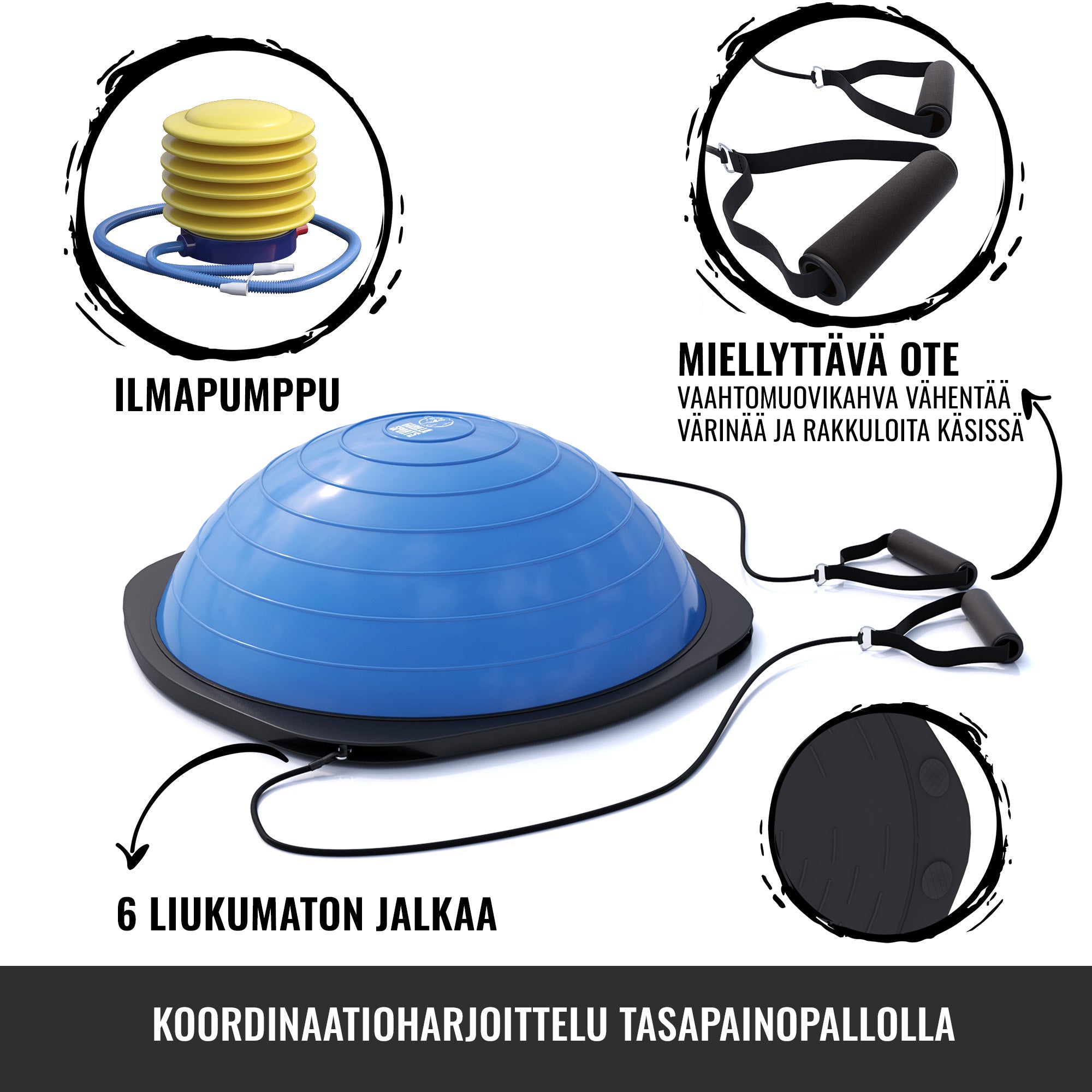 Bosu kamuolys / Balance Trainer 52 cm