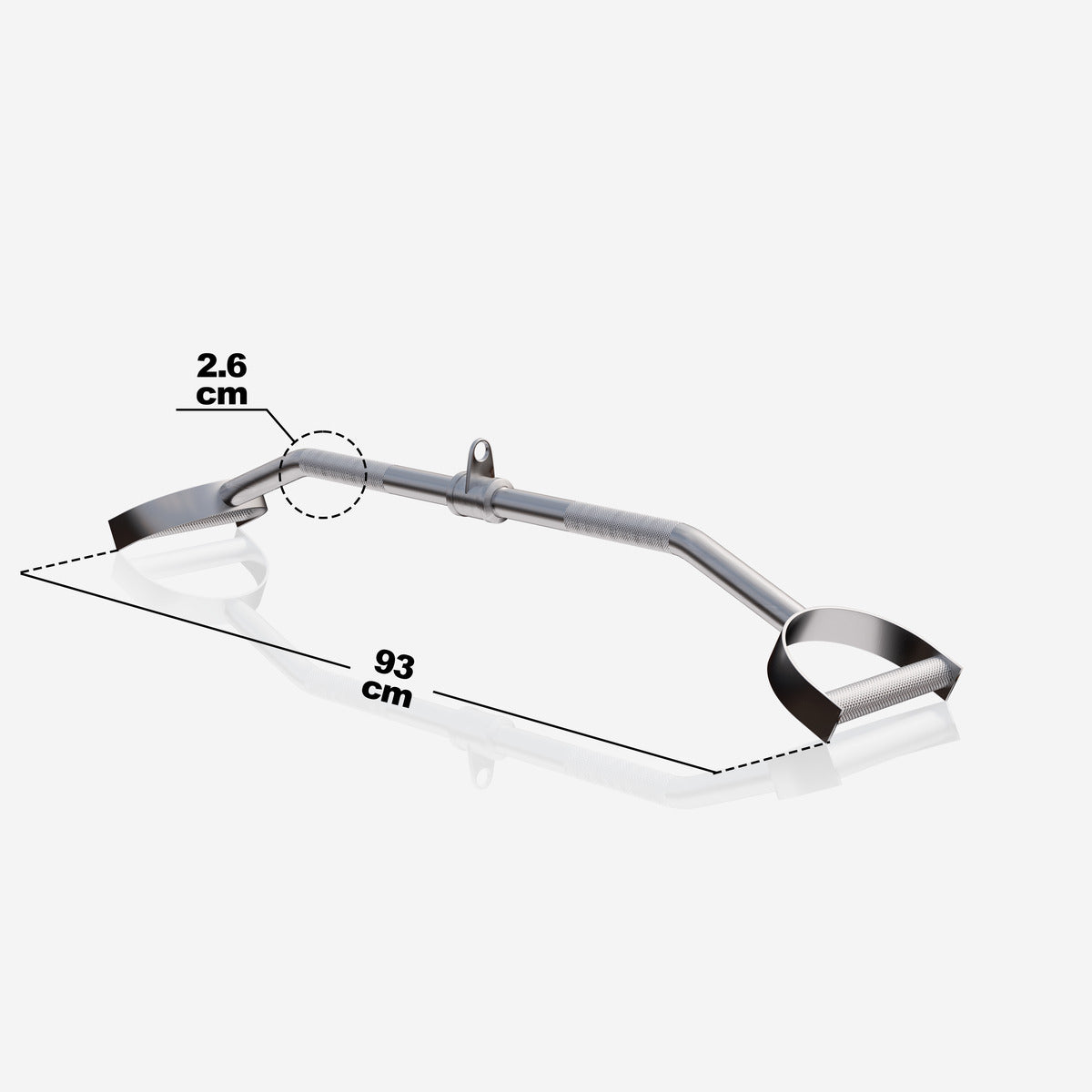 Shovel handle skriemulių sistemai 93 cm