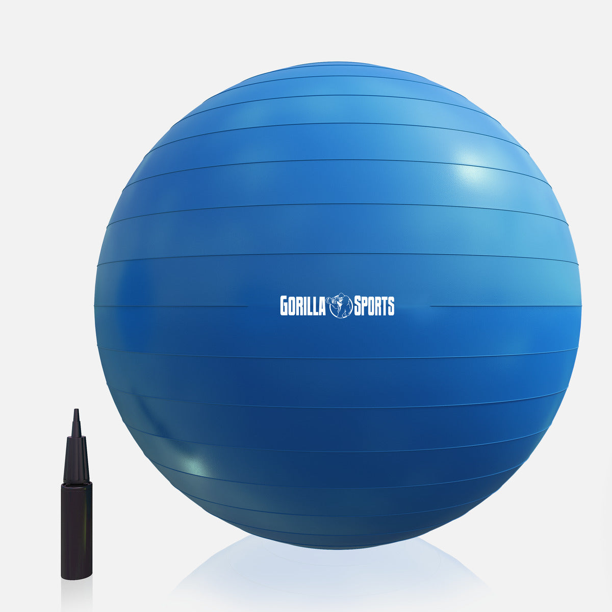 Gimnastikos kamuolys 55 cm su pompa