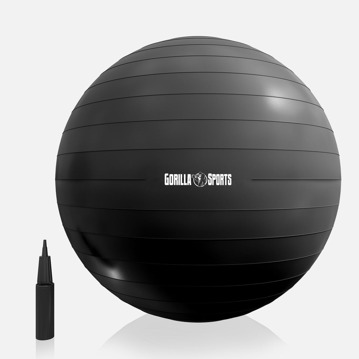 Gimnastikos kamuolys 55 cm su pompa