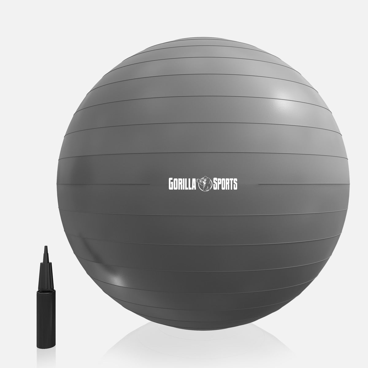 Gimnastikos kamuolys 55 cm su pompa