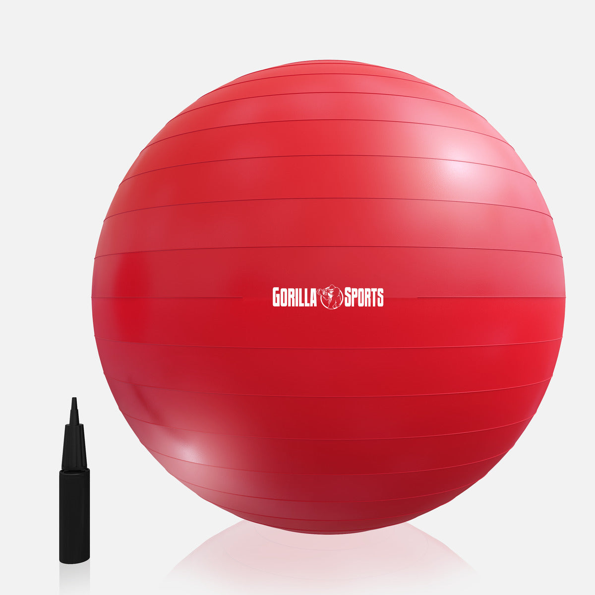 Gimnastikos kamuolys 55 cm su pompa