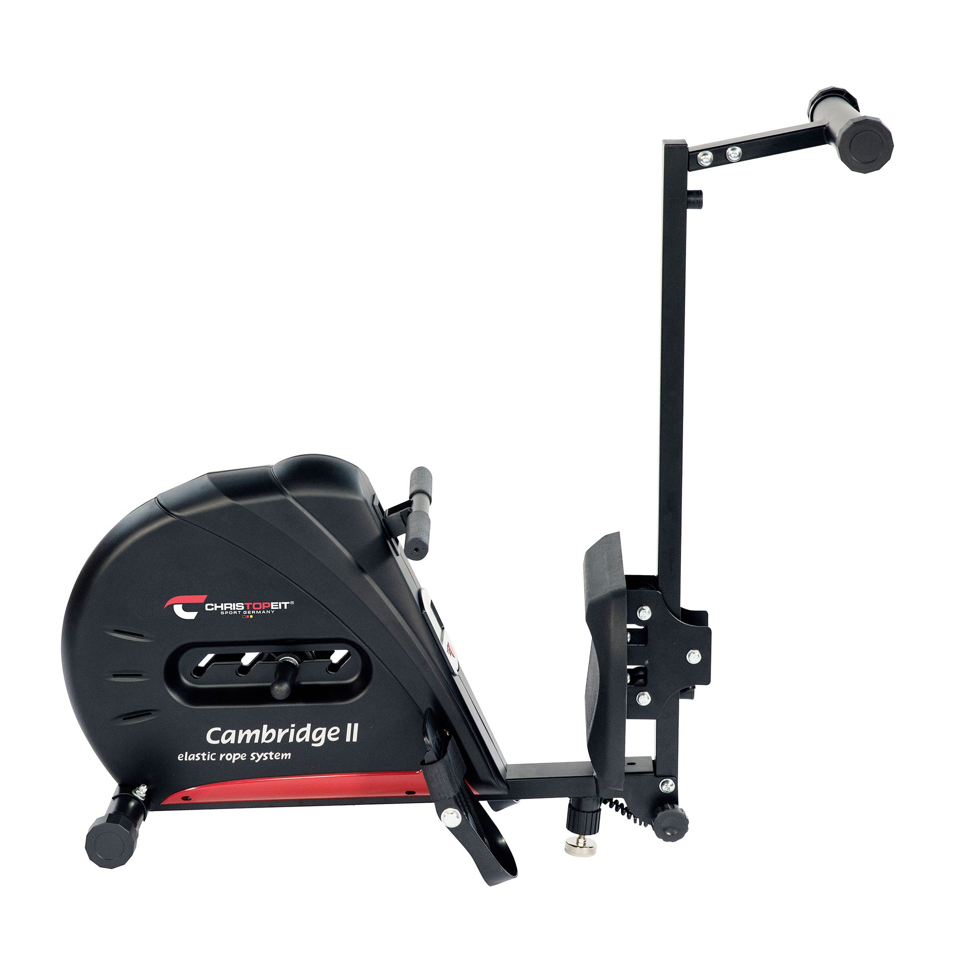 Christopeit Sport irklavimo treniruoklis Cambridge II, juodas
