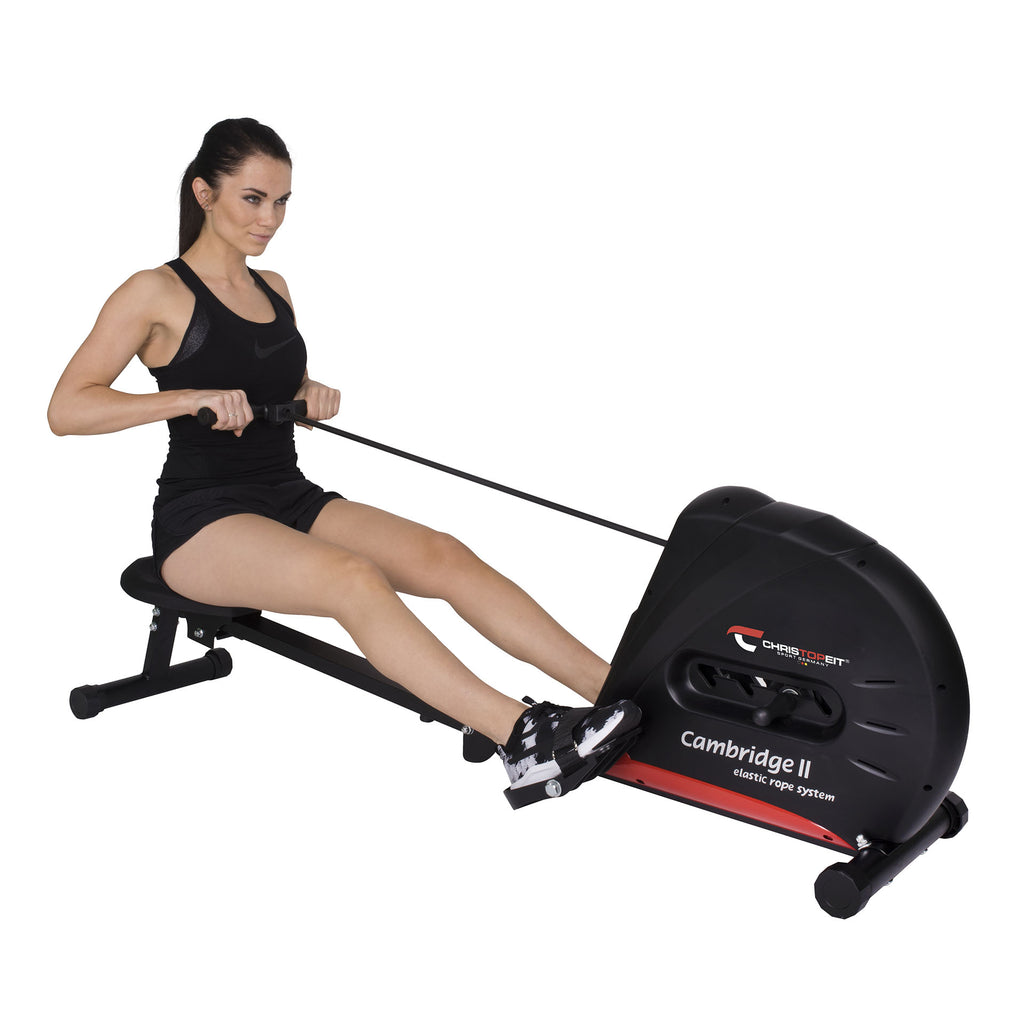 Christopeit Sport irklavimo treniruoklis Cambridge II, juodas