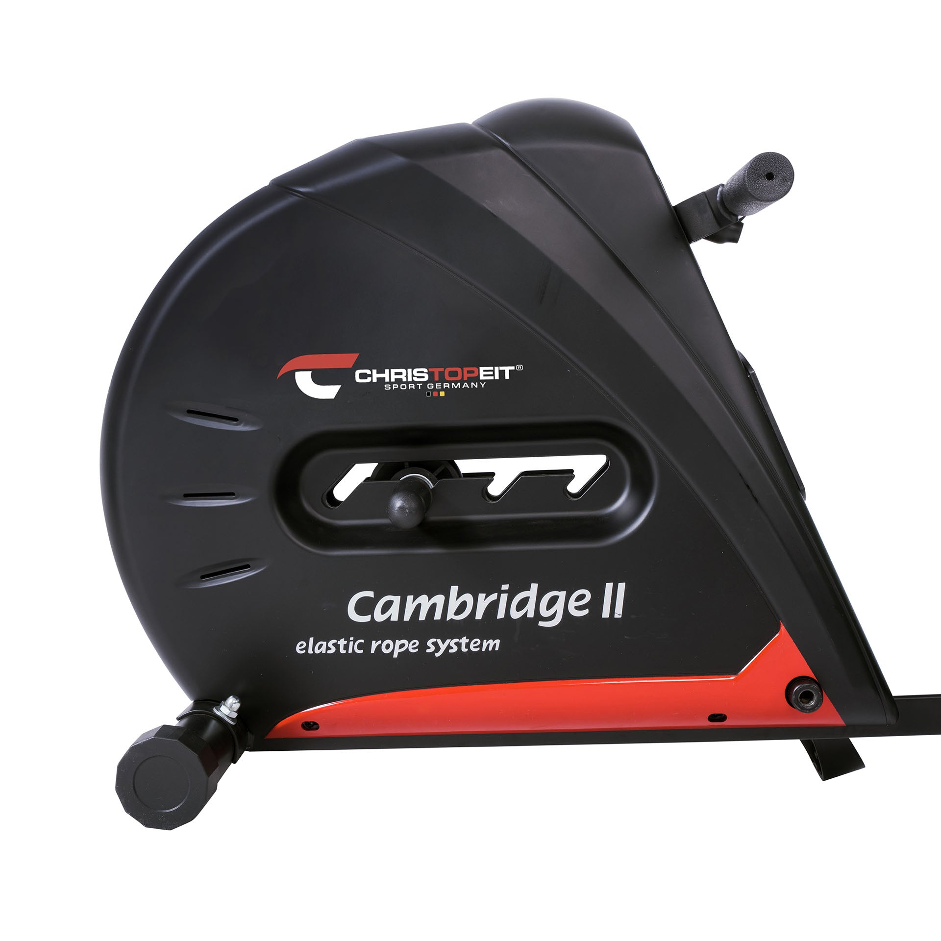 Christopeit Sport irklavimo treniruoklis Cambridge II, juodas