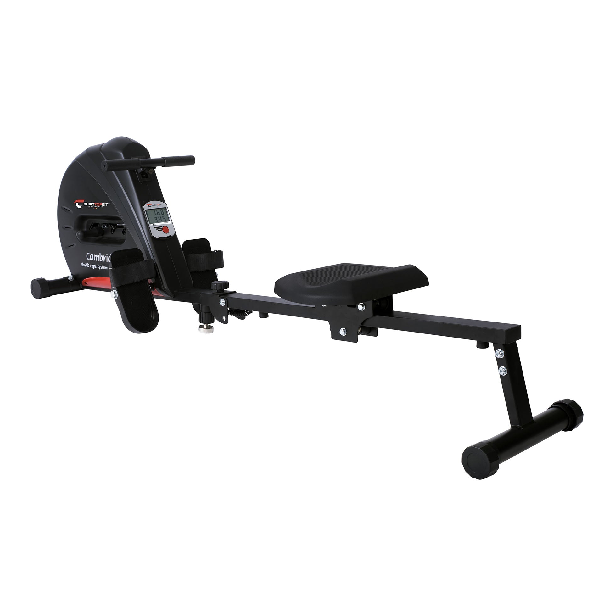 Christopeit Sport irklavimo treniruoklis Cambridge II, juodas
