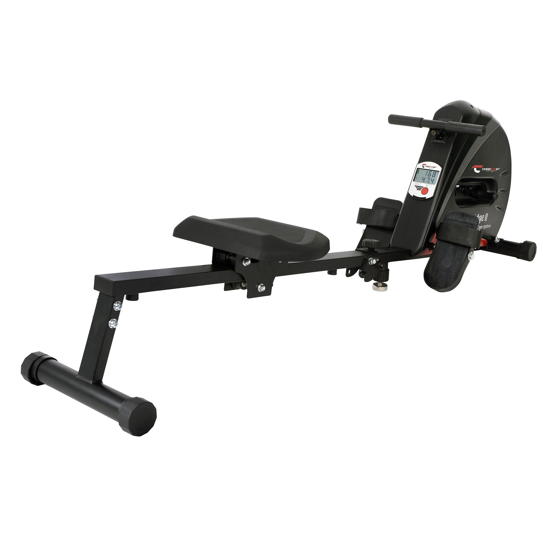 Christopeit Sport irklavimo treniruoklis Cambridge II, juodas