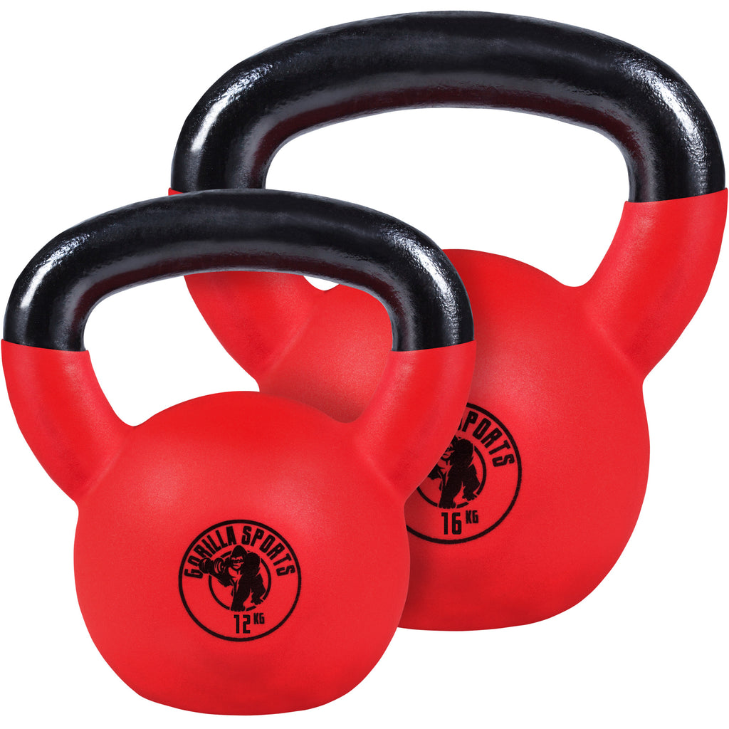 Pro girų rinkinys 12 kg + 16 kg su neopreno danga