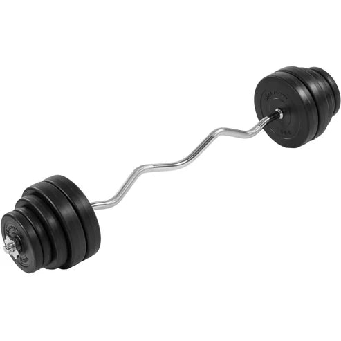 Reguliuojamas EZ bicepsų grifo rinkinys 23,5–55 kg