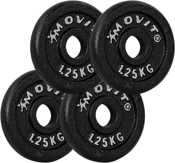 Ketaus svorių diskai 30/31 mm, 2–40 kg