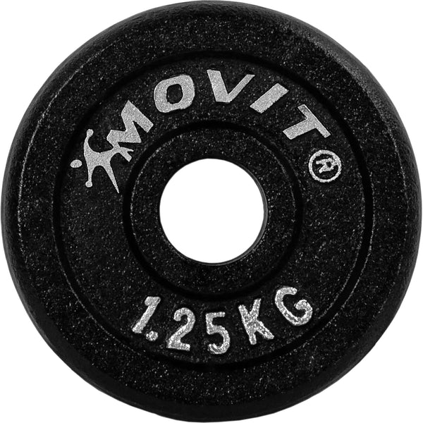 Ketaus svorių diskai 30/31 mm, 2–40 kg