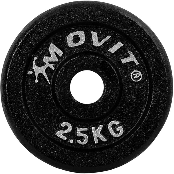 Ketaus svorių diskai 30/31 mm, 2–40 kg