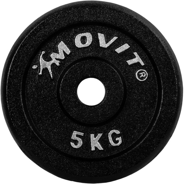 Ketaus svorių diskai 30/31 mm, 2–40 kg
