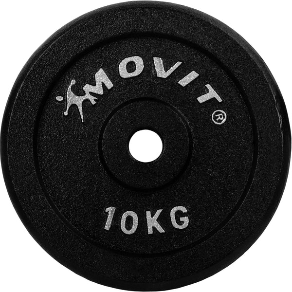 Ketaus svorių diskai 30/31 mm, 2–40 kg