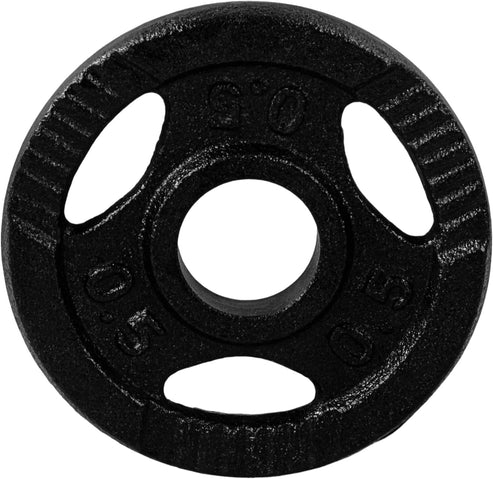 Ketaus Tri Grip svorio diskai 30/31 mm, 2–30 kg