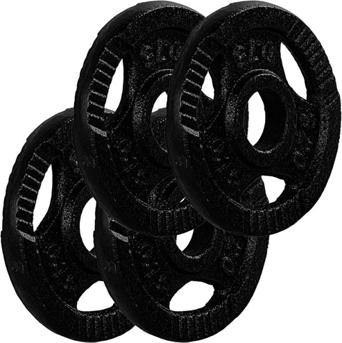 Ketaus Tri Grip svorio diskai 30/31 mm, 2–30 kg