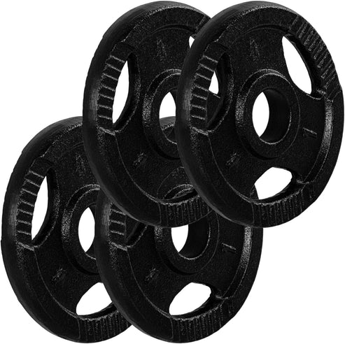 Ketaus Tri Grip svorio diskai 30/31 mm, 2–30 kg