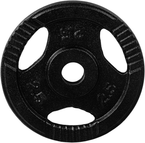 Ketaus Tri Grip svorio diskai 30/31 mm, 2–30 kg