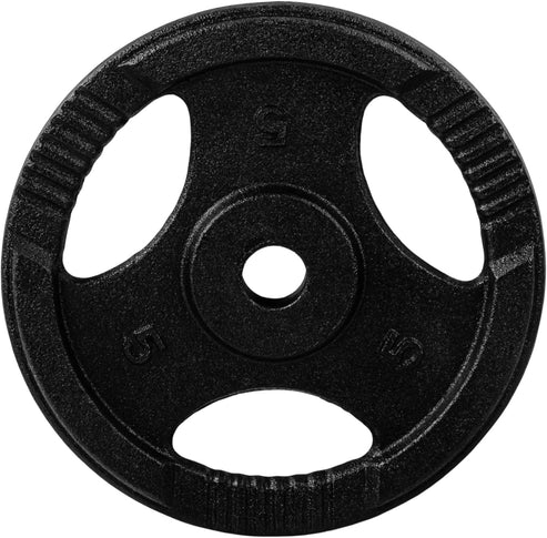 Ketaus Tri Grip svorio diskai 30/31 mm, 2–30 kg