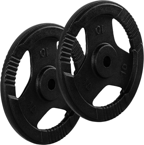 Ketaus Tri Grip svorio diskai 30/31 mm, 2–30 kg