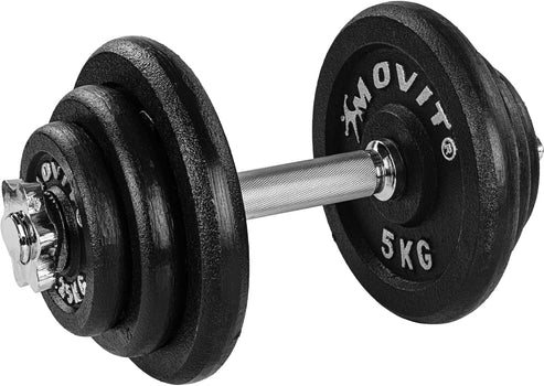 Reguliuojamas ketaus hantelis 10–30 kg, 30 mm