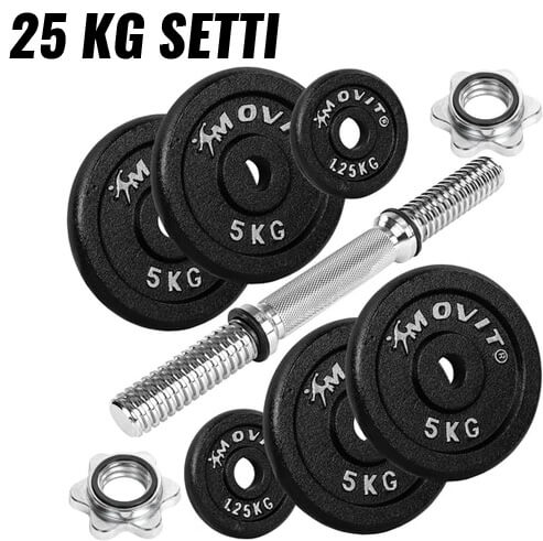 Reguliuojamas ketaus hantelis 10–30 kg, 30 mm