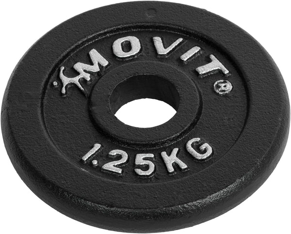 Hantelių rinkinys 20–60 kg su ketaus diskais ir 30 mm grifais