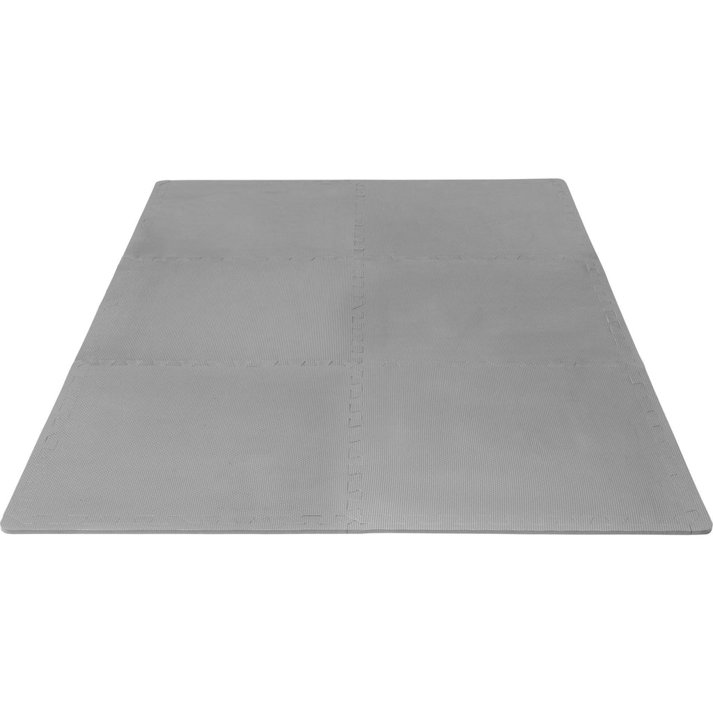 Apsauginis kilimėlis, 6 dalys 60 x 60 x 1,2 cm, pilkas