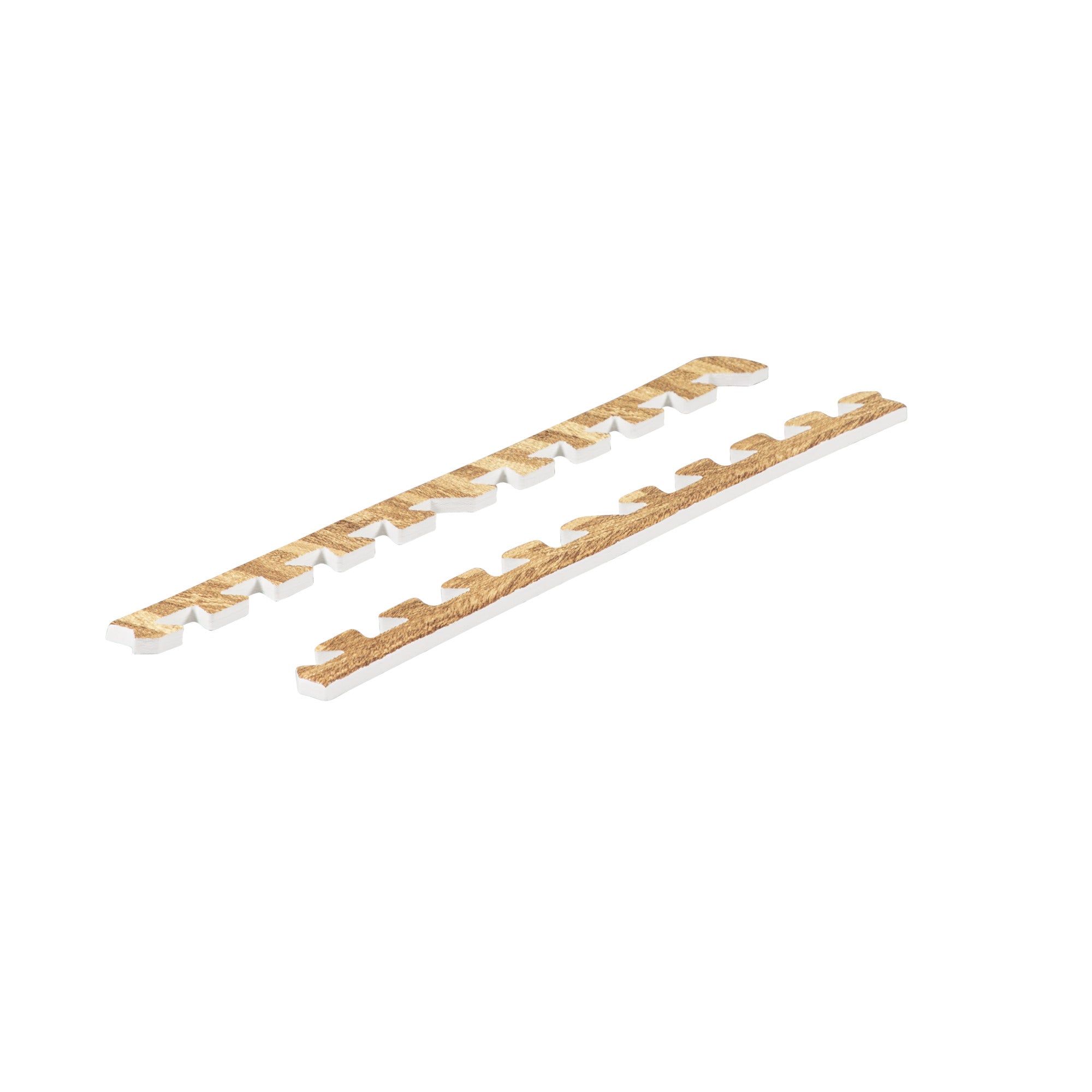 Apsauginio kilimėlio kraštinės detalės 8 kpl 62,5 x 1,2 cm medžio rašto